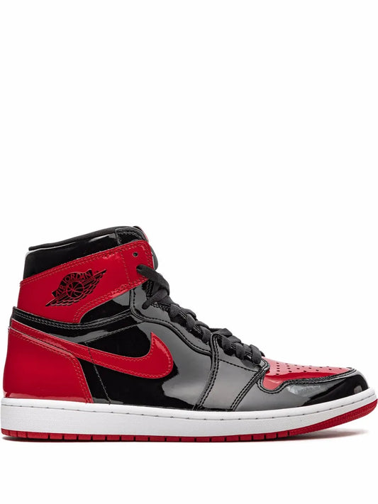 Air Jordan 1 Retro High Og Bred Patent Sneakers