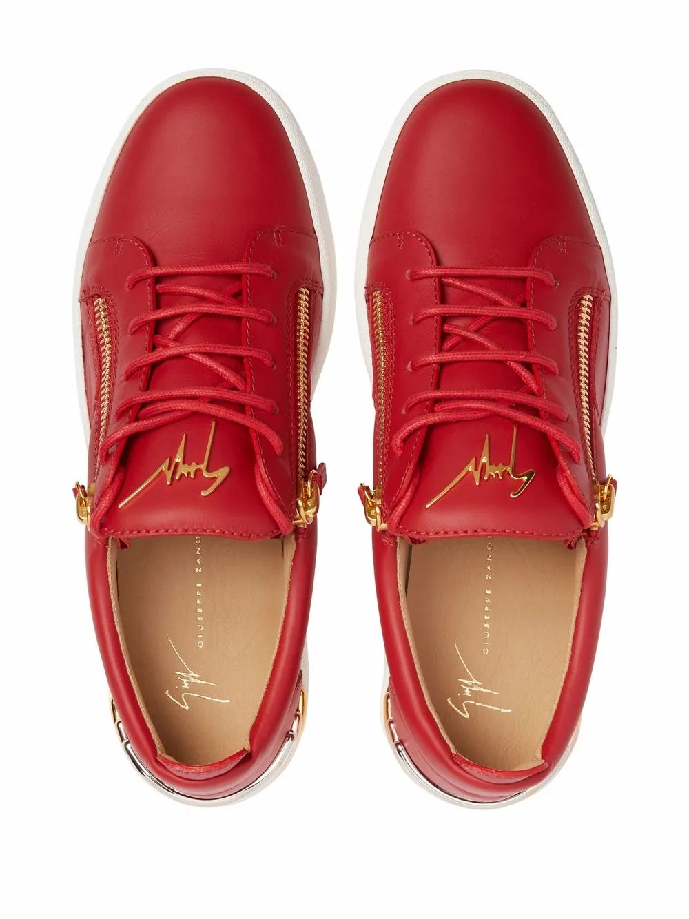 Giuseppe Zanotti Frankie Double-Zip Low-Top Sneakers