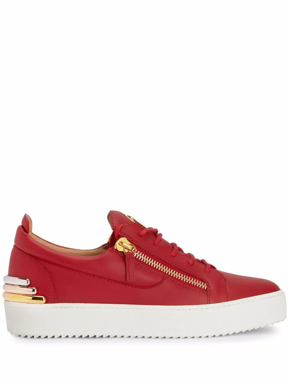 Giuseppe Zanotti Frankie Double-Zip Low-Top Sneakers