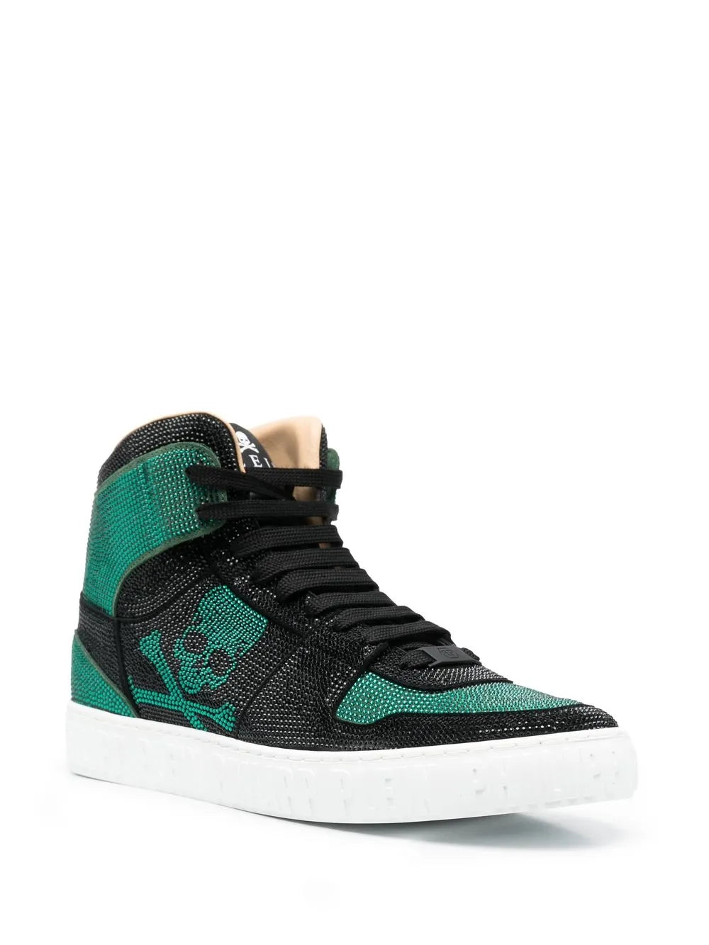 Philipp Plein Strass High-Top Sneakers