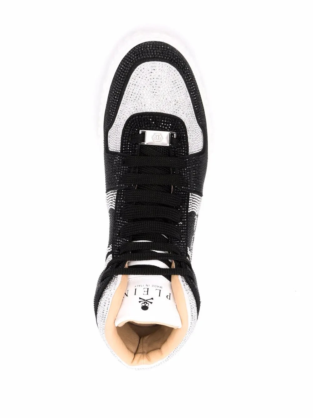 Philipp Plein Strass Hi-Top Sneakers