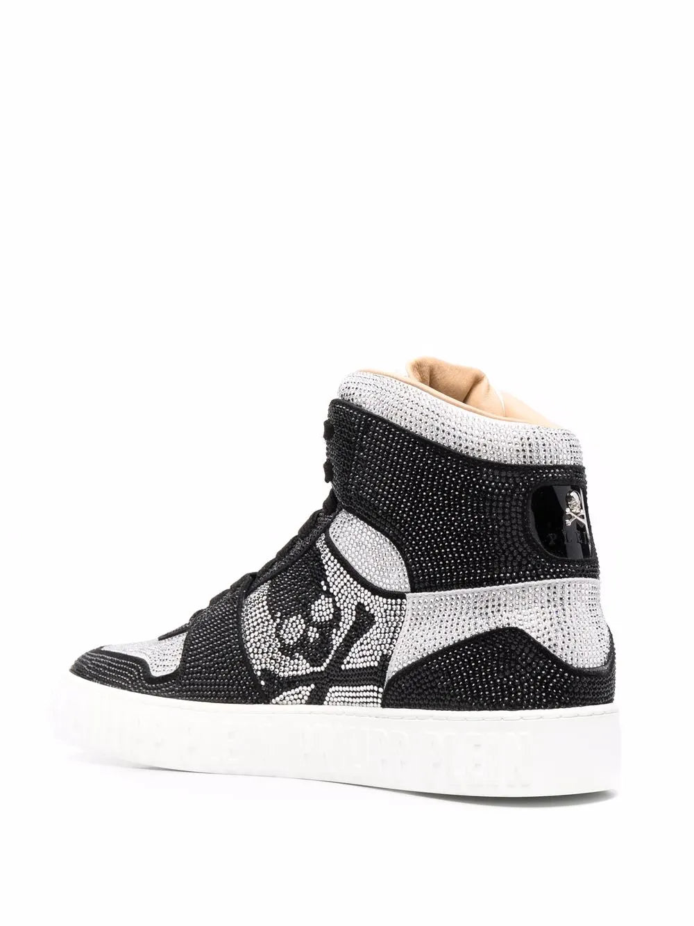 Philipp Plein Strass Hi-Top Sneakers