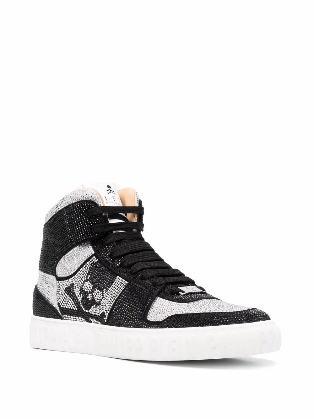 Philipp Plein Strass Hi-Top Sneakers