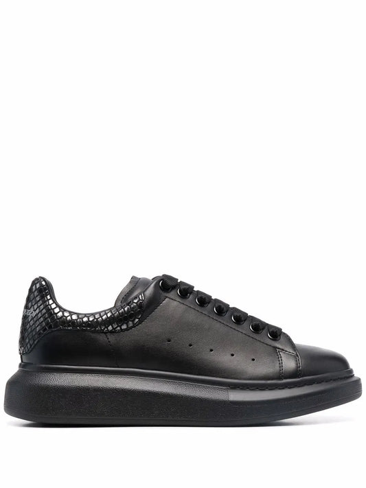 Alexander Mcqueen Oversized Snakeskin-Effect Sneakers