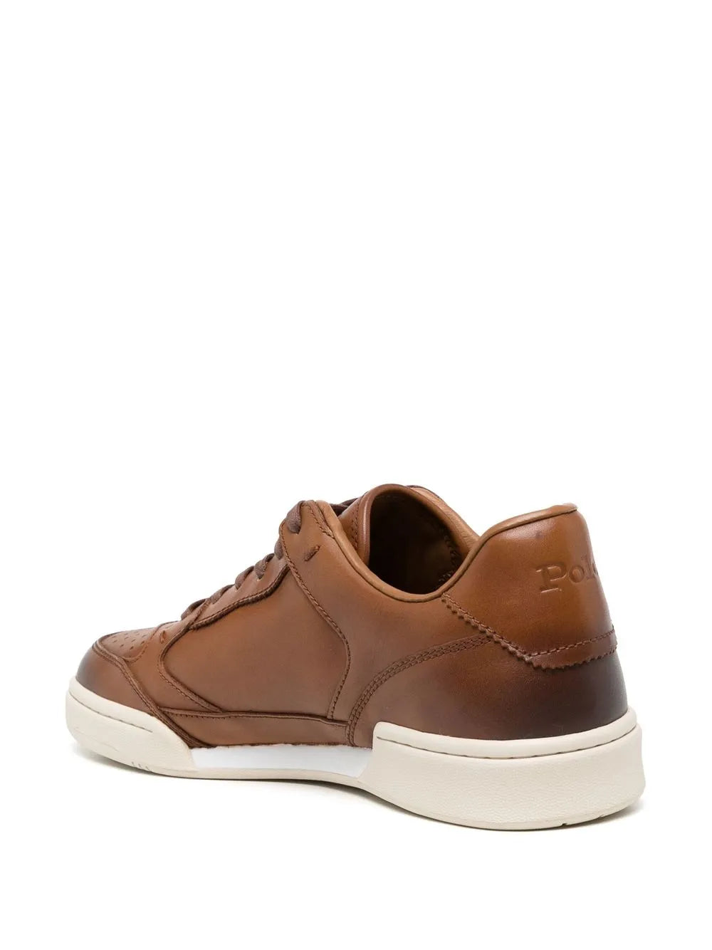 Polo Ralph Lauren Debossed Logo Lace-Up Sneakers