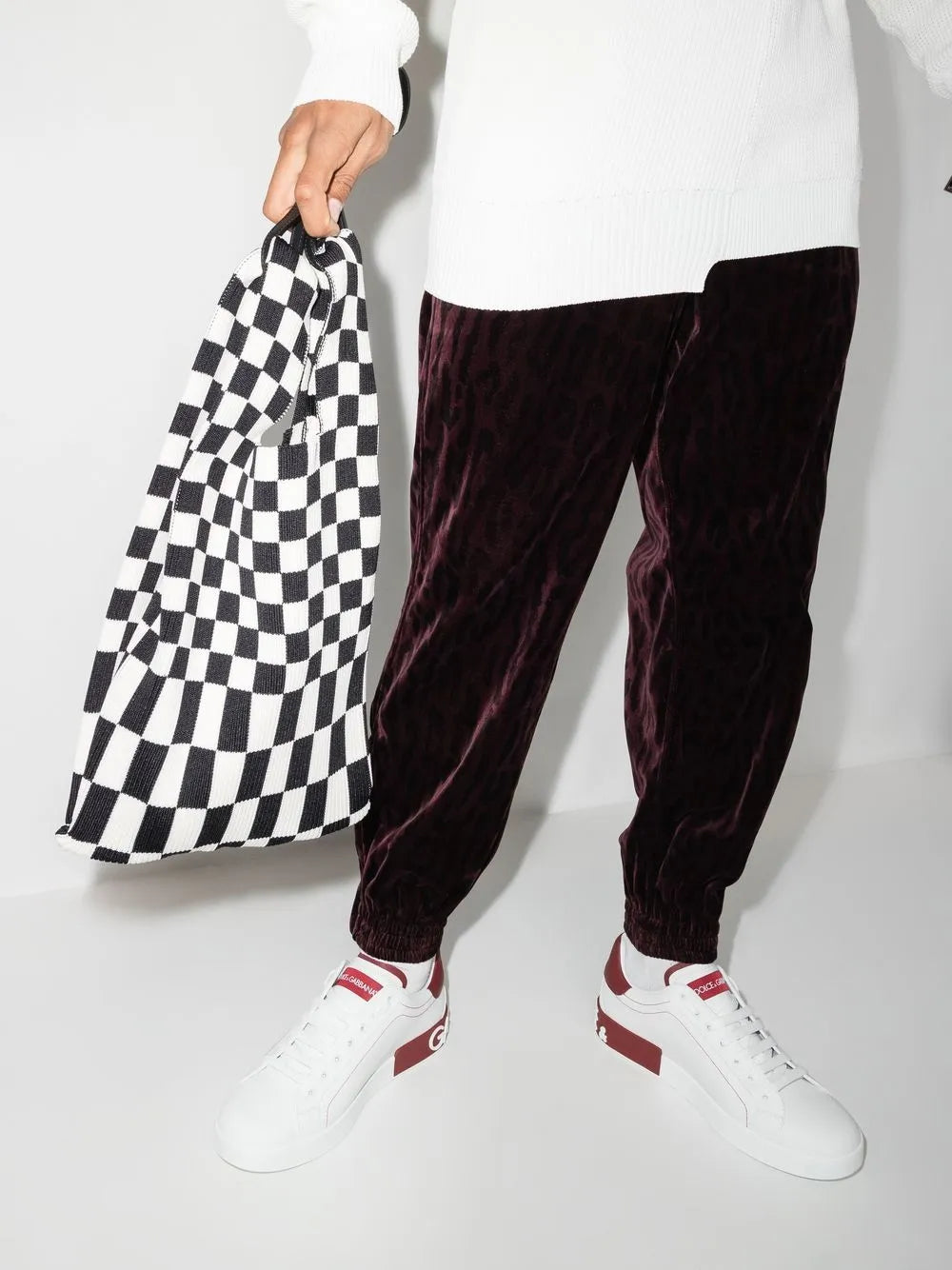 Dolce & Gabbana Portofino Low-Top Sneakers