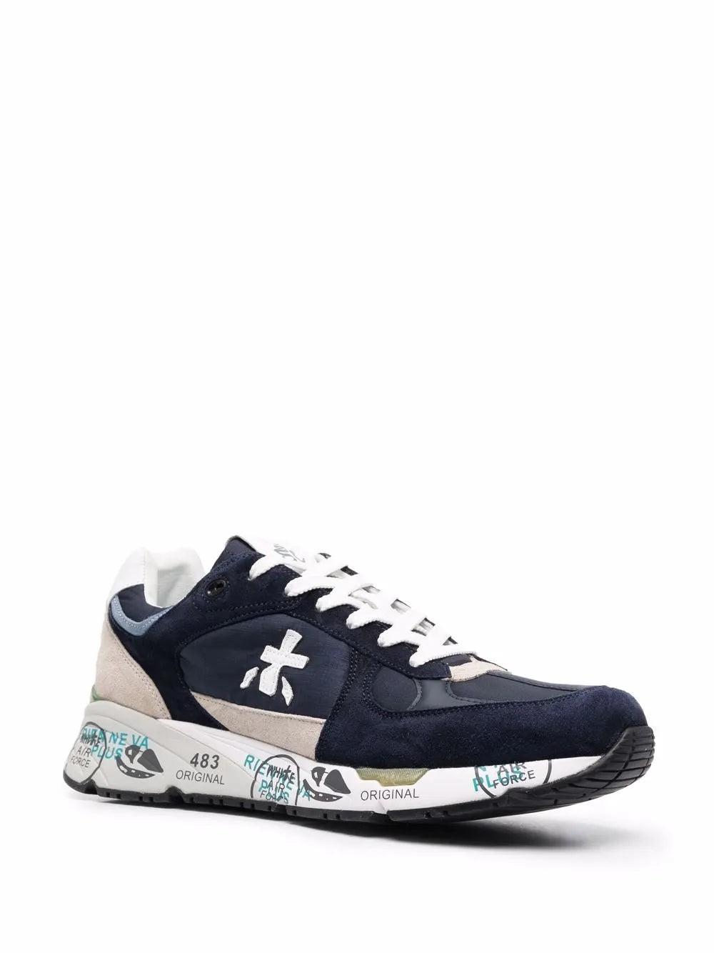 Premiata Mase Panelled Sneakers