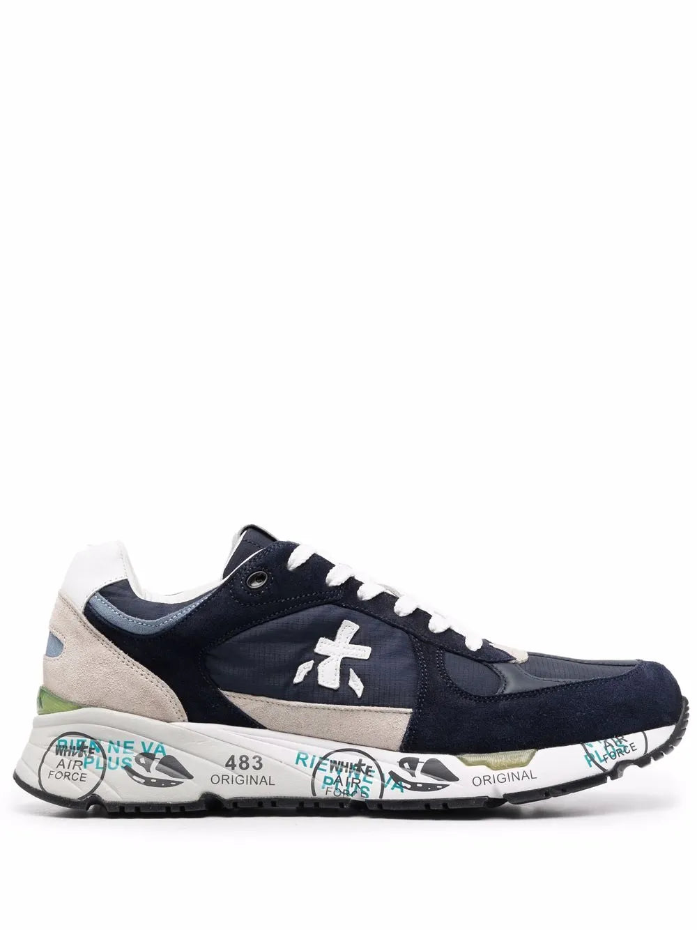 Premiata Mase Panelled Sneakers