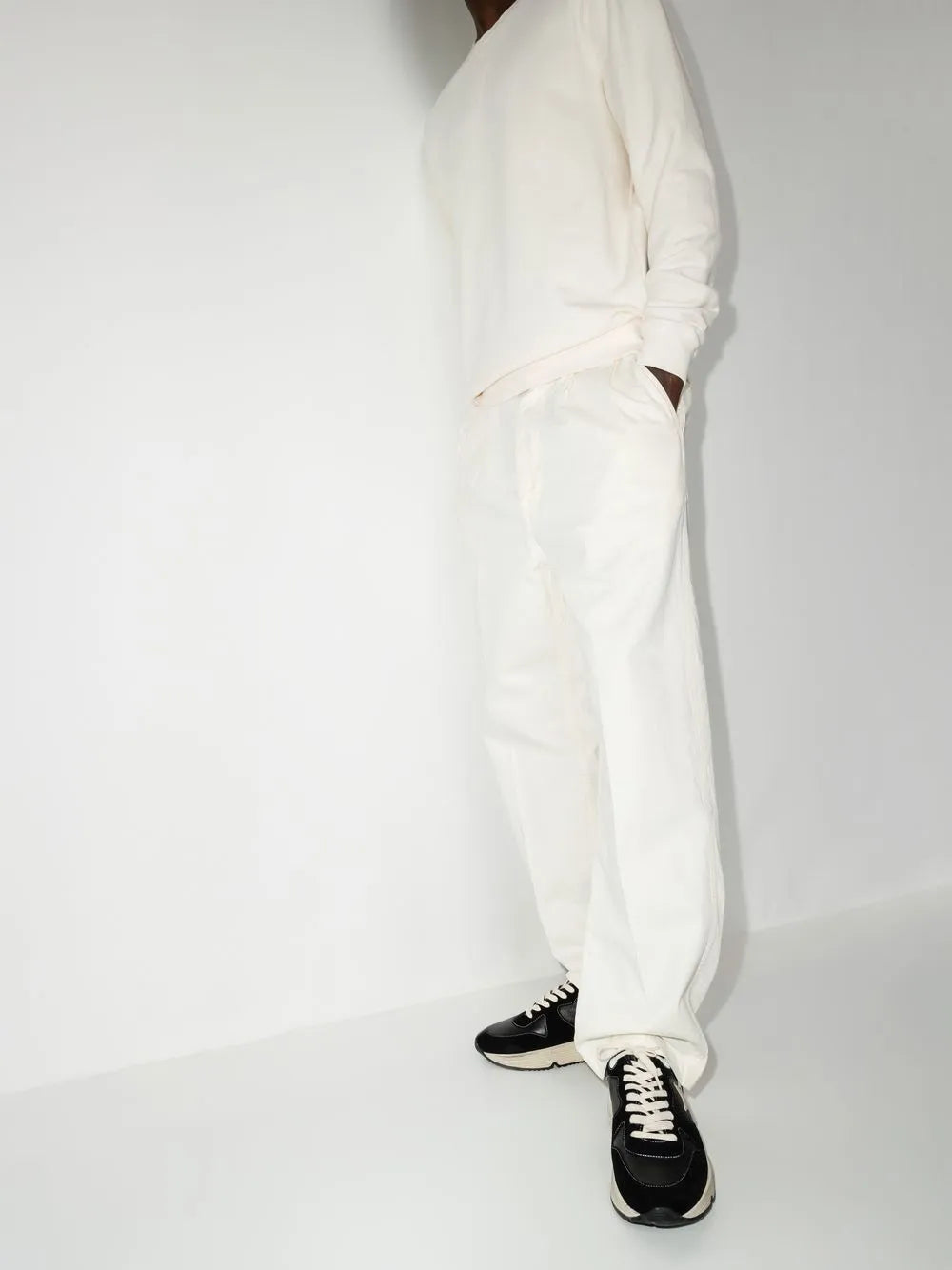 Golden Goose Running Sole Low-Top Sneakers