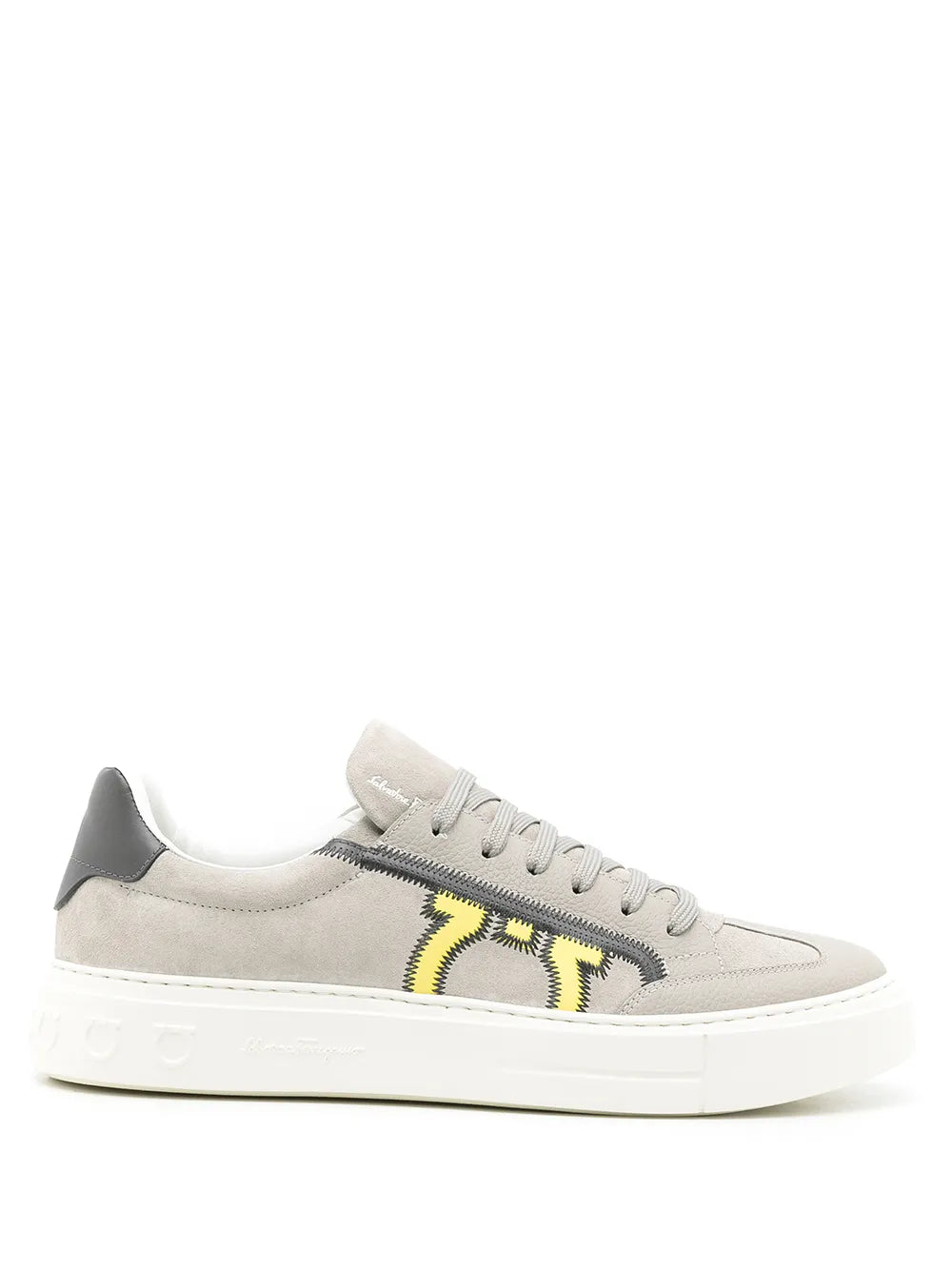 Ferragamo Borg 5 Low-Top Sneakers