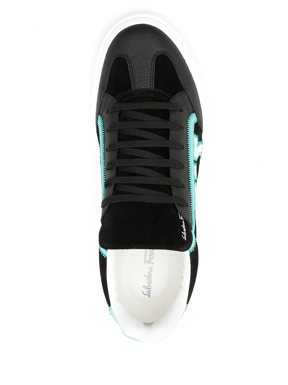 Ferragamo Borg 5 Low-Top Sneakers