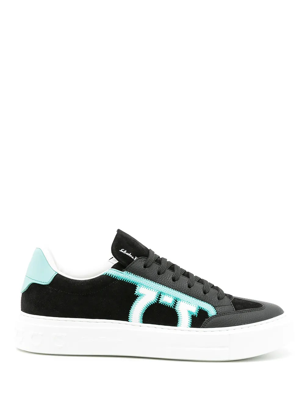 Ferragamo Borg 5 Low-Top Sneakers