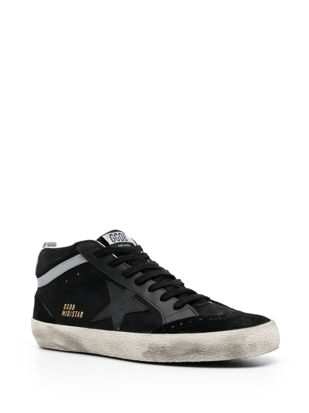 Golden Goose Mid-Star High-Top Sneakers