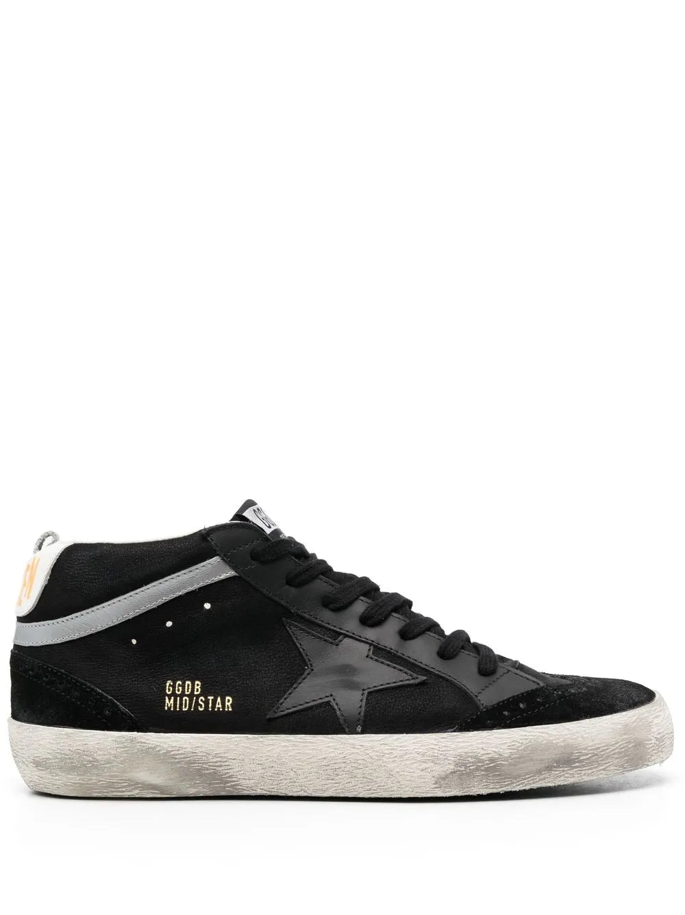 Golden Goose Mid-Star High-Top Sneakers