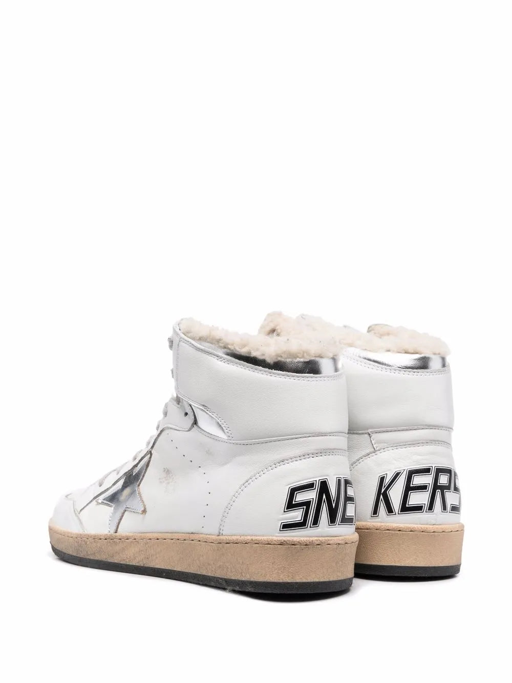 Golden Goose Sky-Star High-Top Sneakers