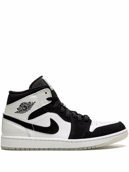 Air Jordan 1 Mid Se Diamond Sneakers