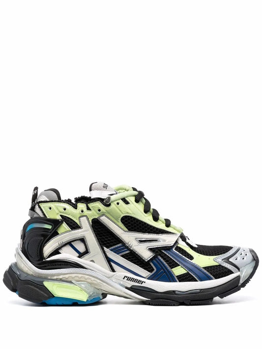 Balenciaga Runner Panelled Low-Top Sneakers