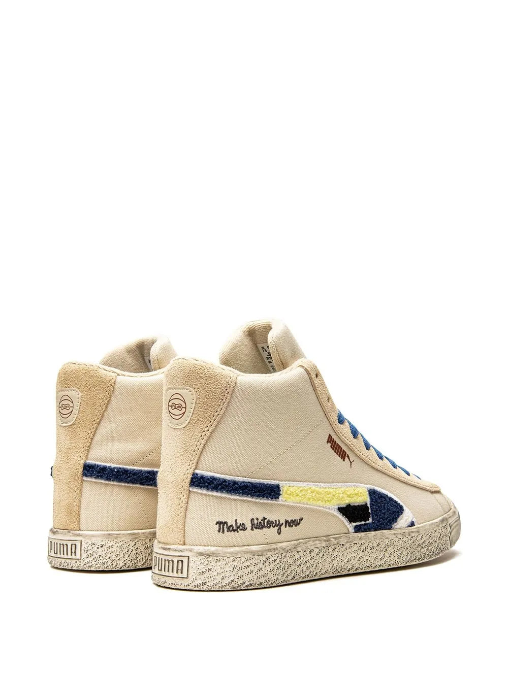 Puma Clyde Mid Black Fives Sneakers