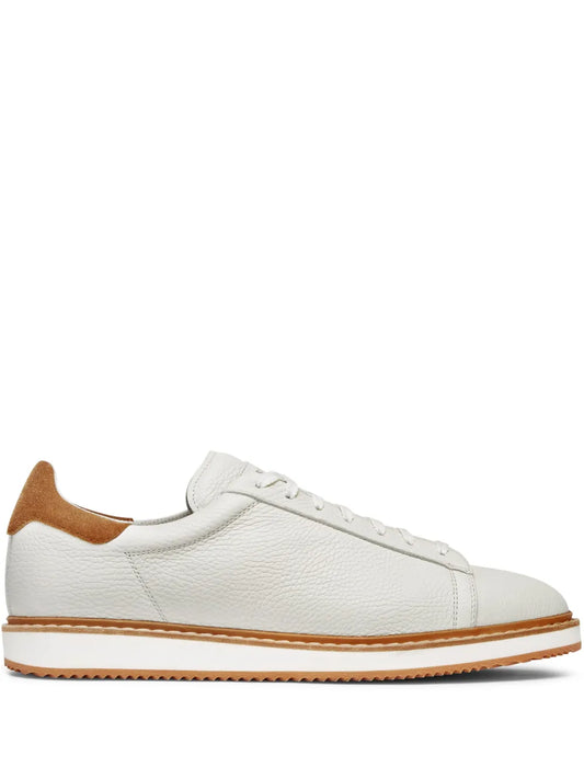 Brunello Cucinelli Contrast-Trimmed Low-Top Sneakers