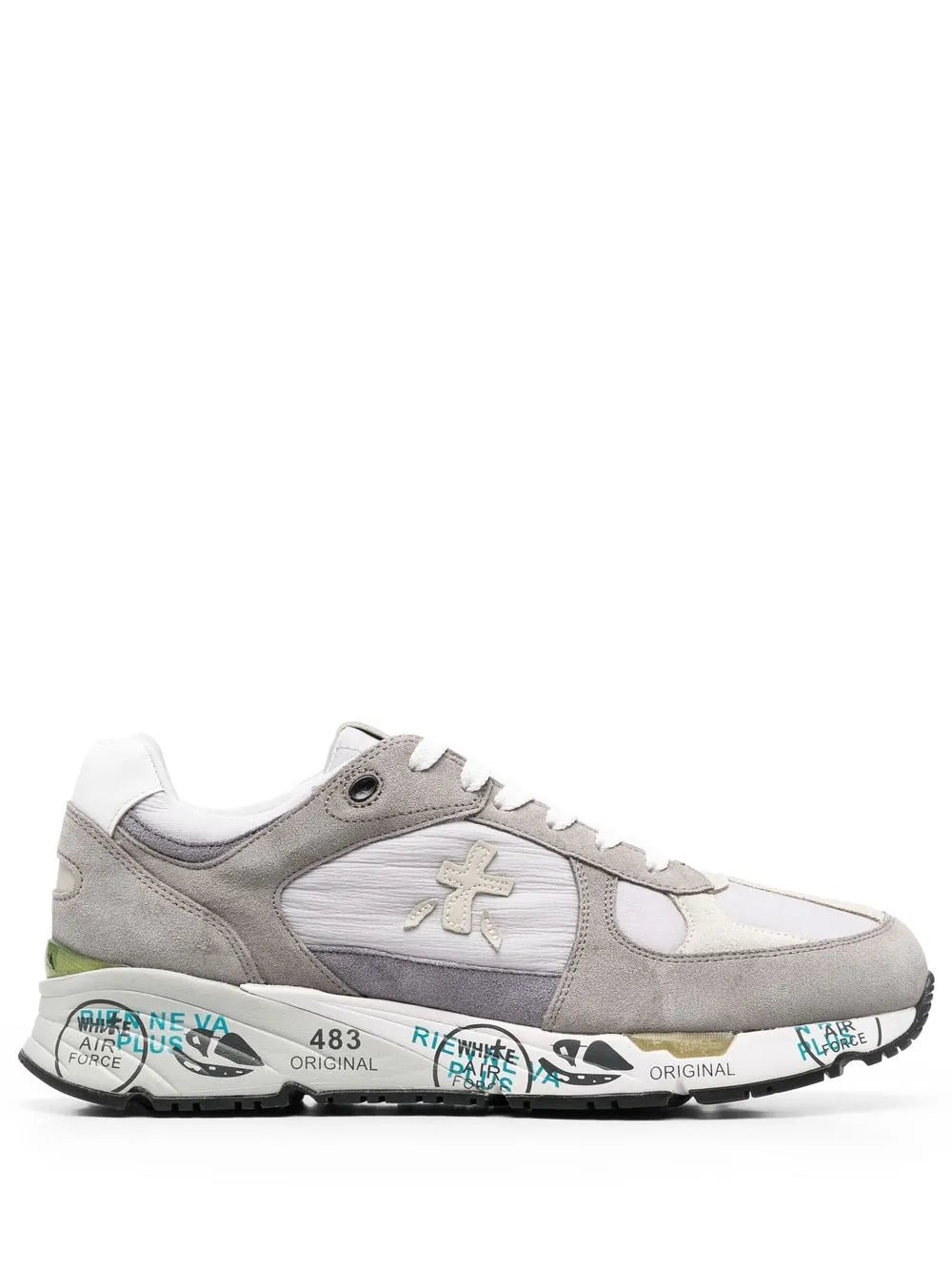Premiata Mase Panelled Low-Top Sneakers