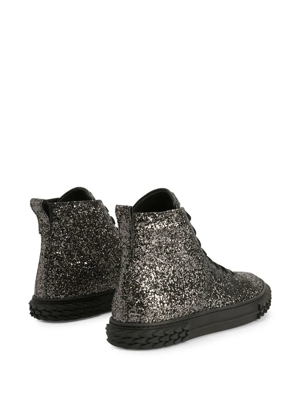 Giuseppe Zanotti Ecoblabber Glitter High-Top Sneakers