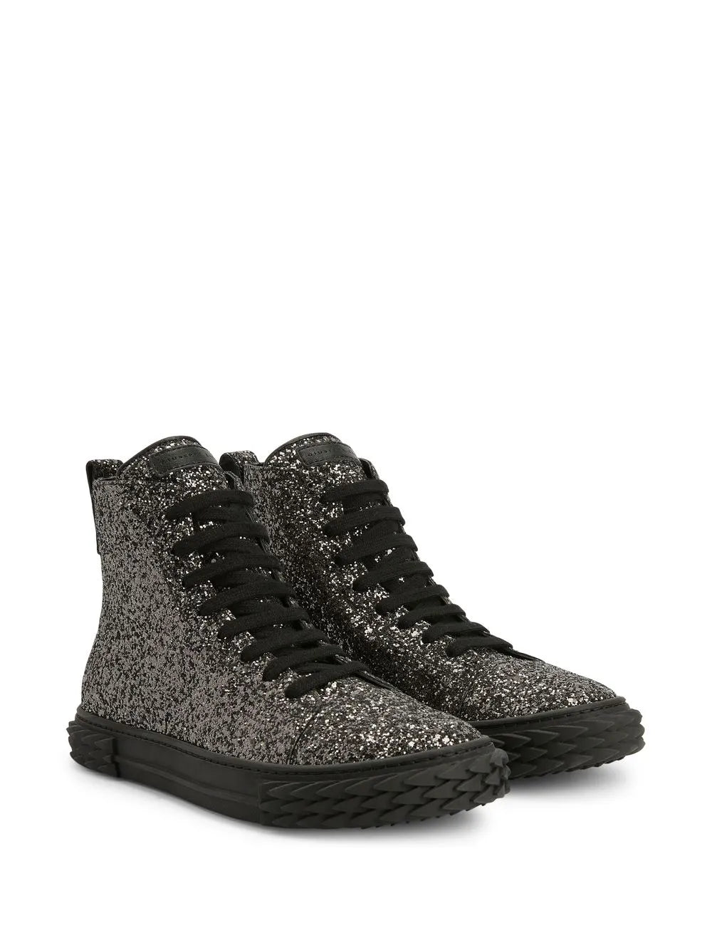 Giuseppe Zanotti Ecoblabber Glitter High-Top Sneakers