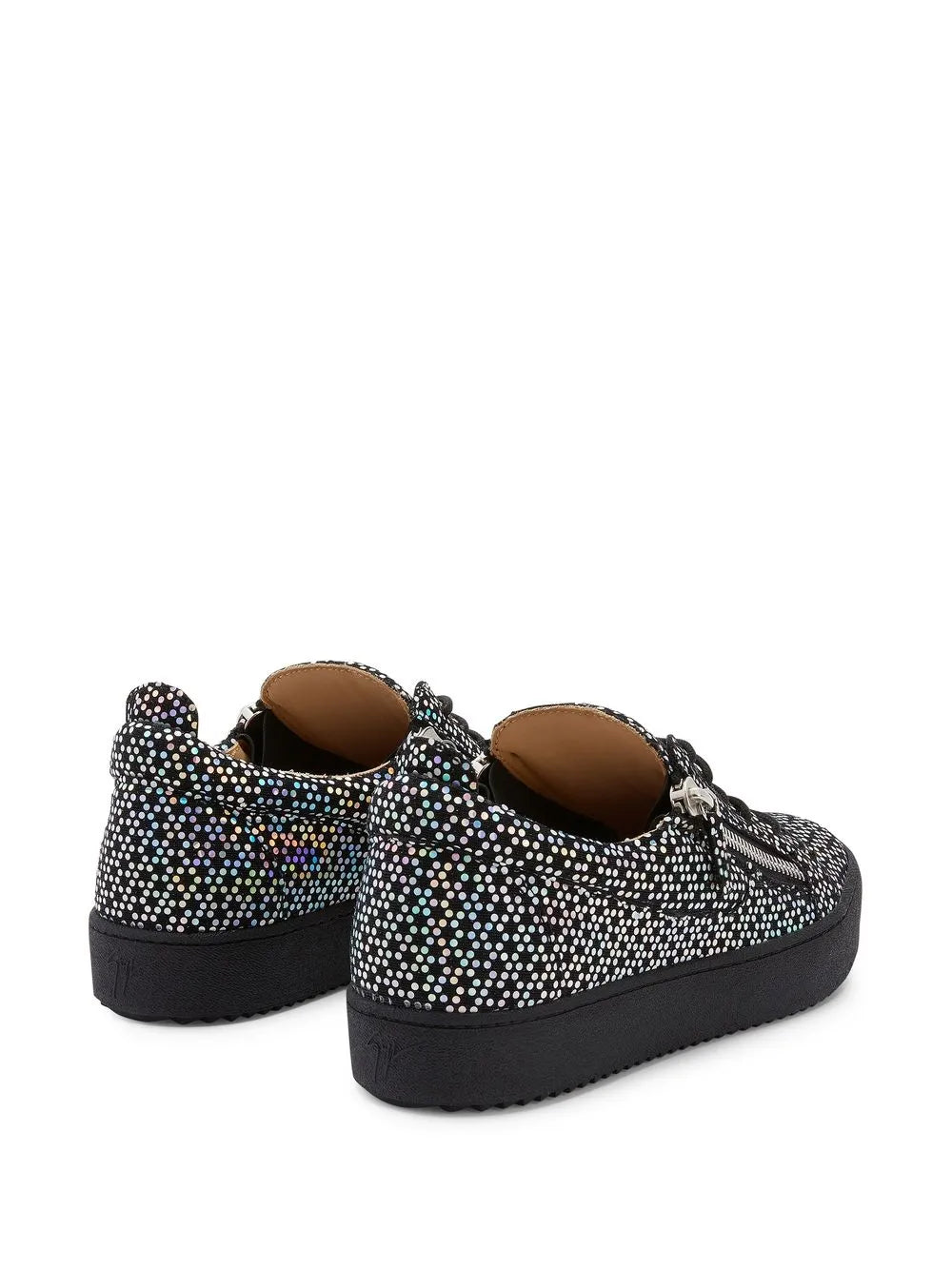 Giuseppe Zanotti Frankie Double-Zip Low-Top Sneakers