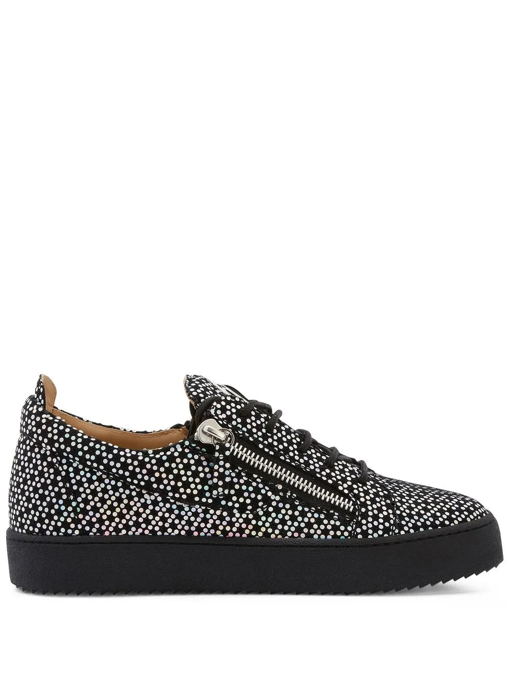 Giuseppe Zanotti Frankie Double-Zip Low-Top Sneakers