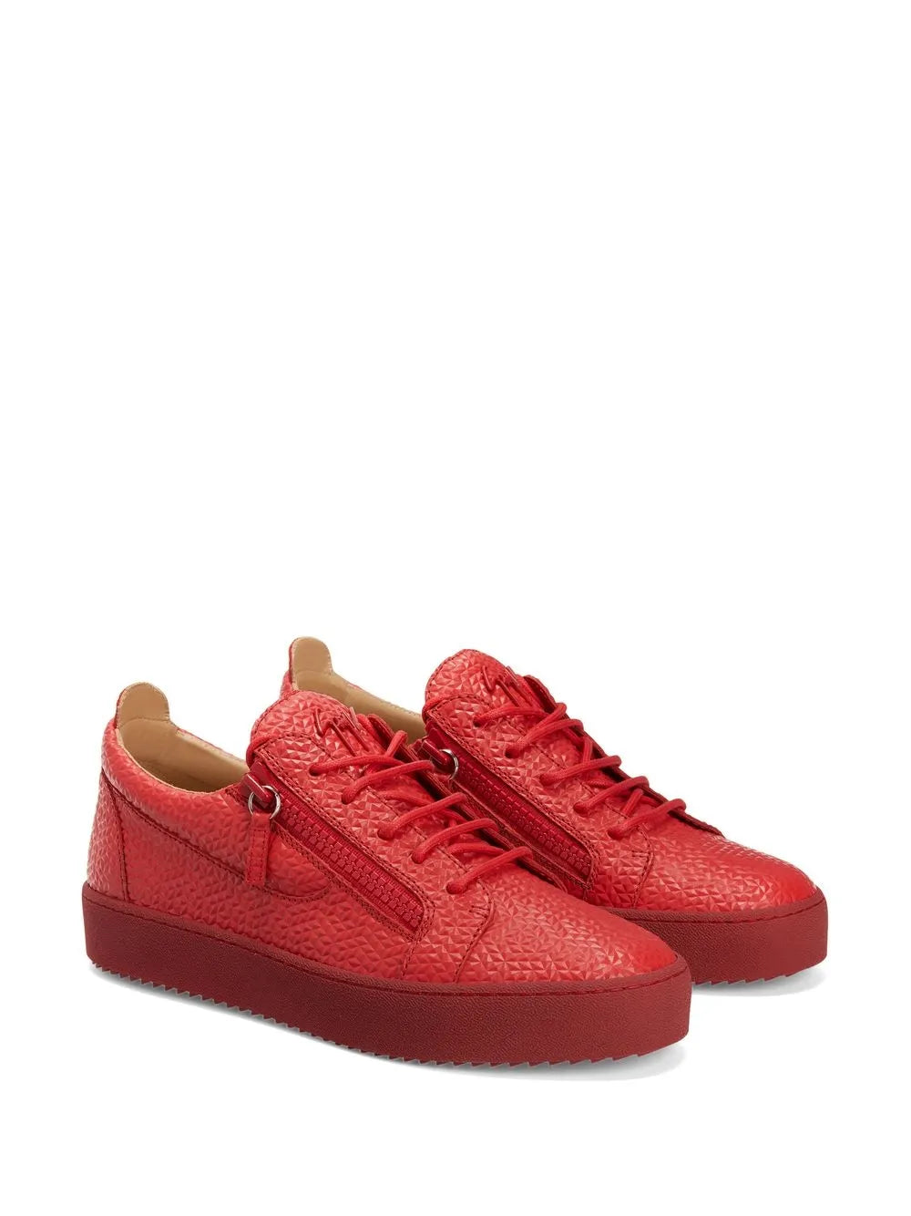 Giuseppe Zanotti Frankie Double-Zip Low-Top Sneakers