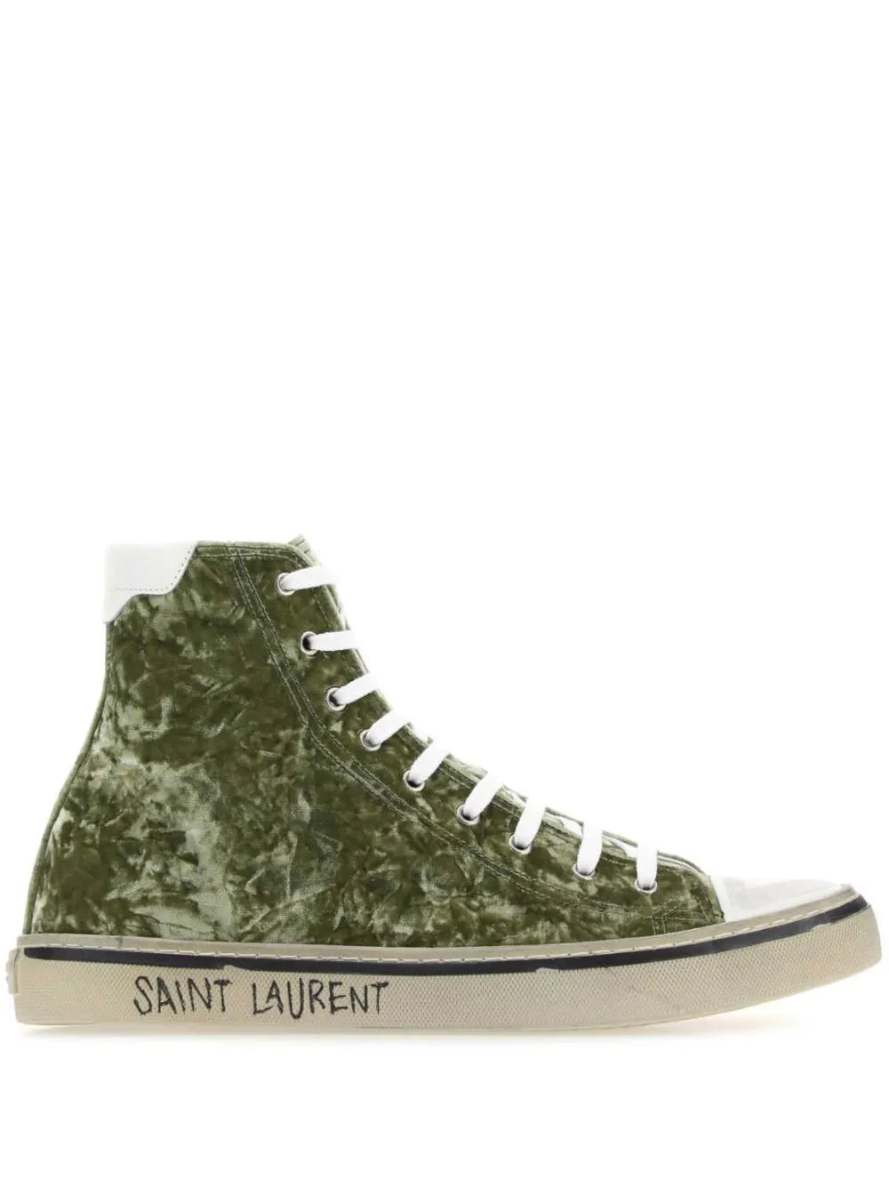 Saint Laurent Malibu High-Top Sneakers