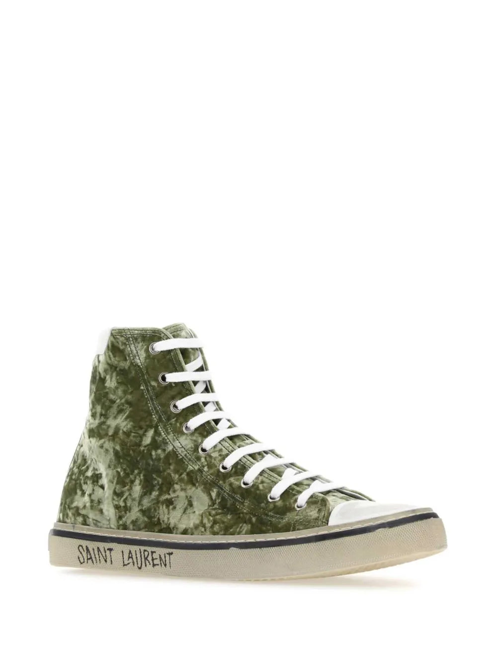 Saint Laurent Malibu High-Top Sneakers