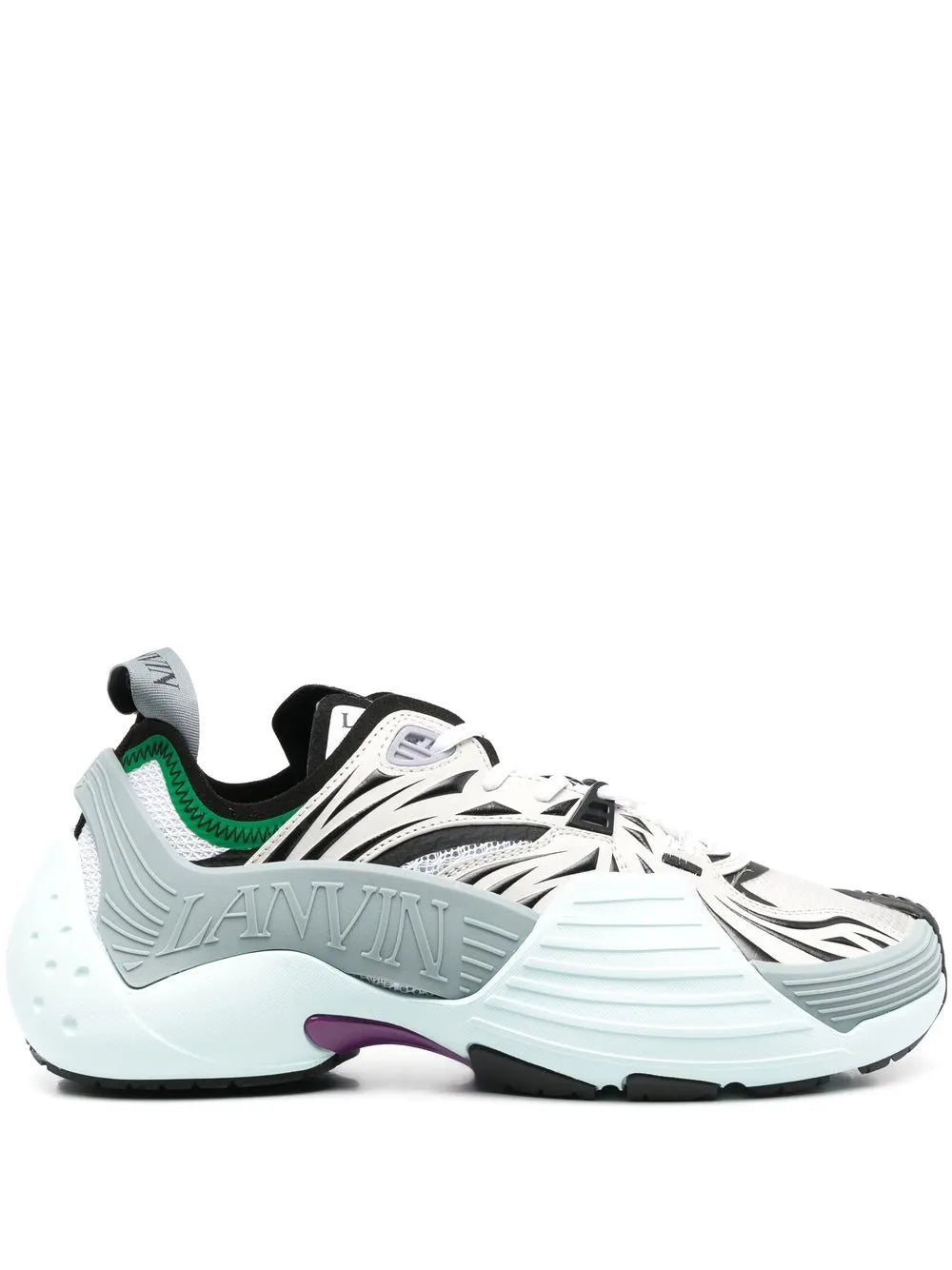 Lanvin Climbing Panelled Sneakers