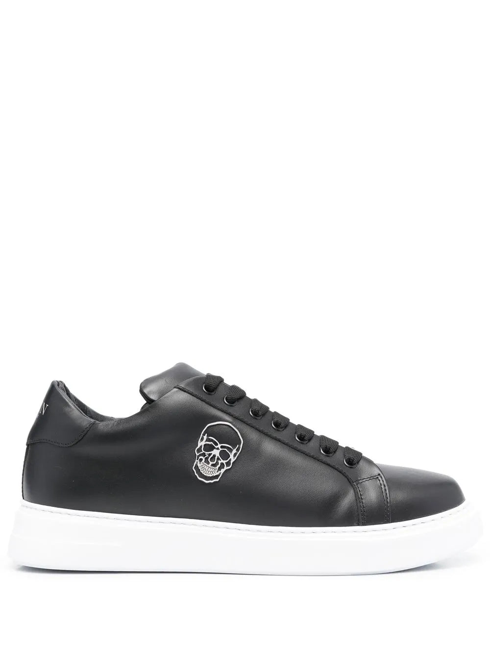 Philipp Plein Skull-Plaque Low-Top Sneakers