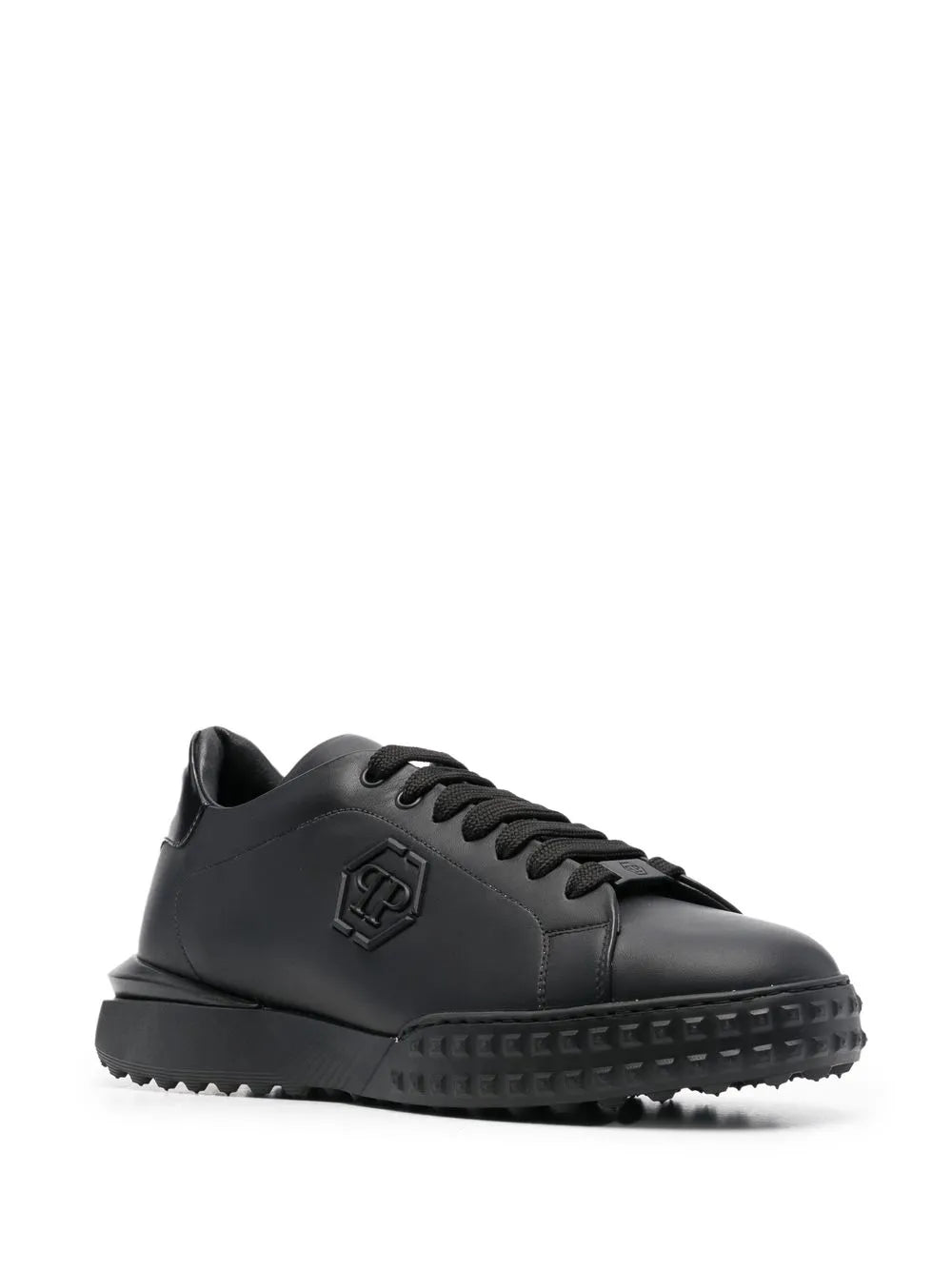 Philipp Plein Low-Top Leather Sneakers