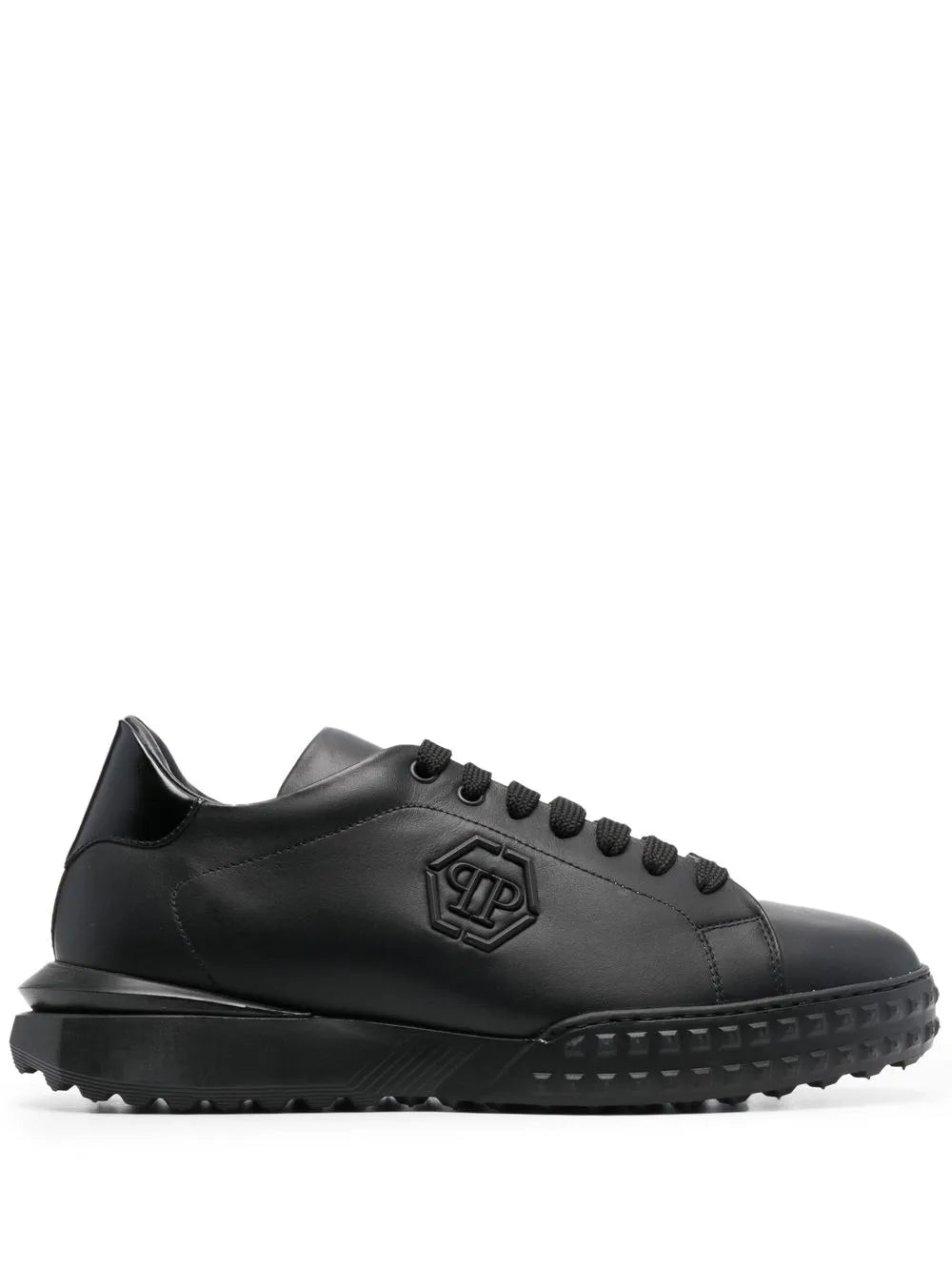 Philipp Plein Low-Top Leather Sneakers