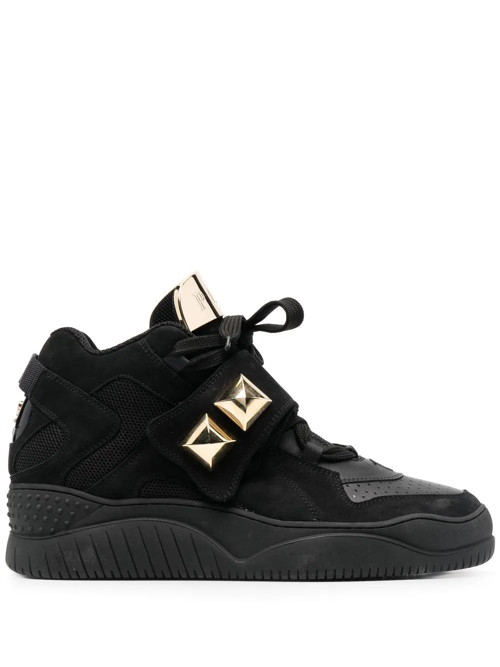 Philipp Plein Rock-Stud Low-Top Sneakers