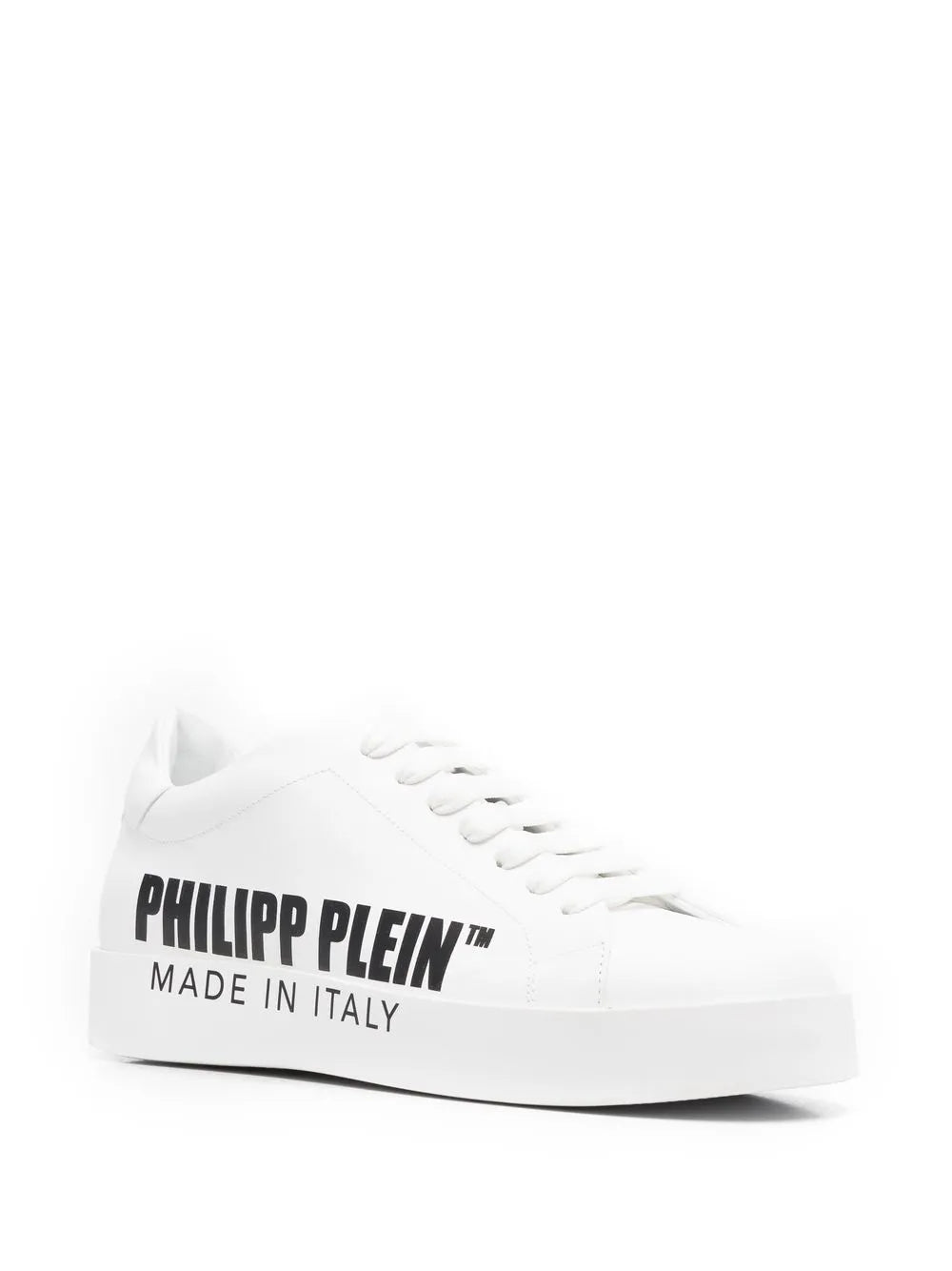 Philipp Plein Logo-Print Low-Top Sneakers