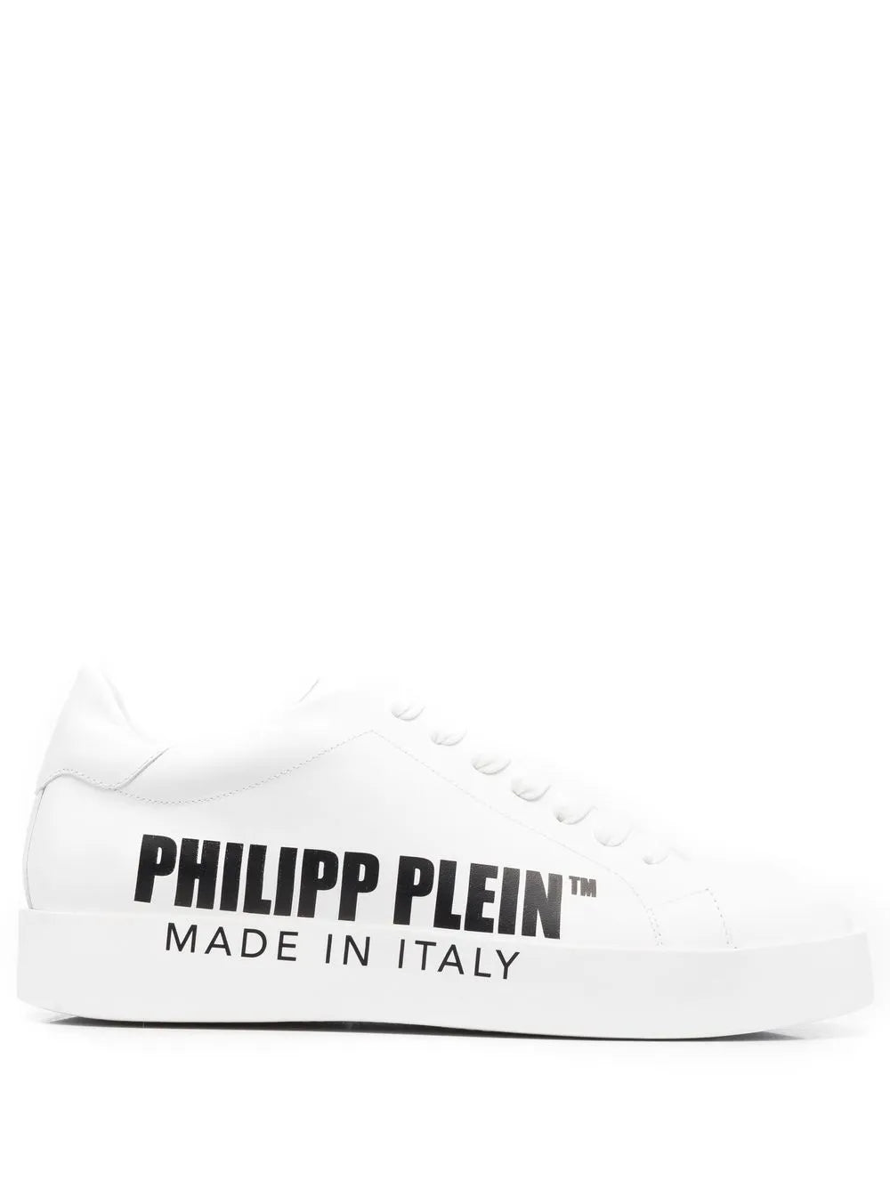 Philipp Plein Logo-Print Low-Top Sneakers