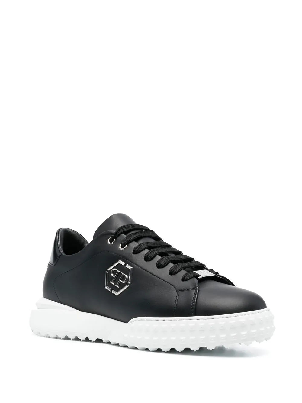 Philipp Plein Low-Top Leather Sneakers