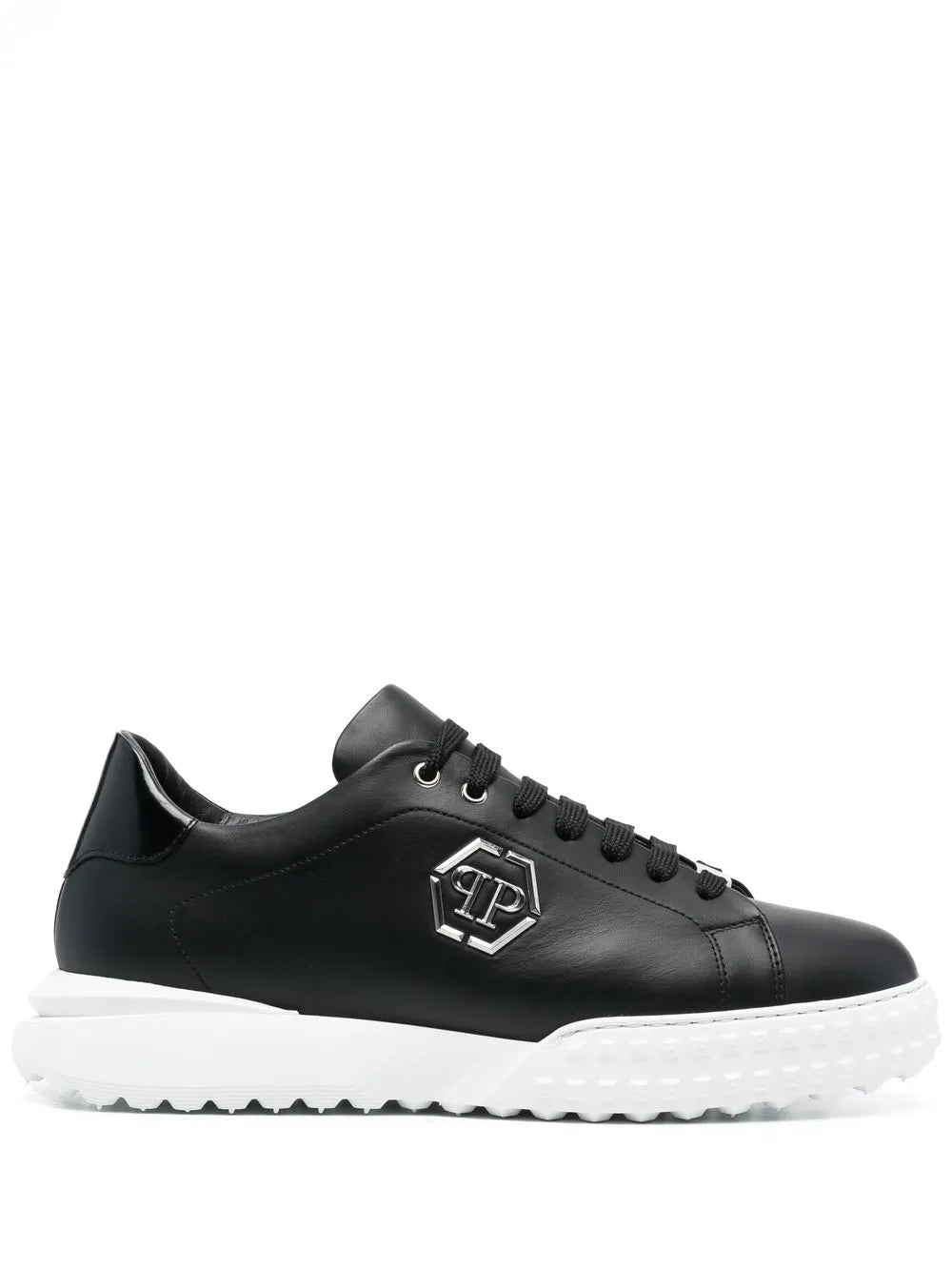 Philipp Plein Low-Top Leather Sneakers