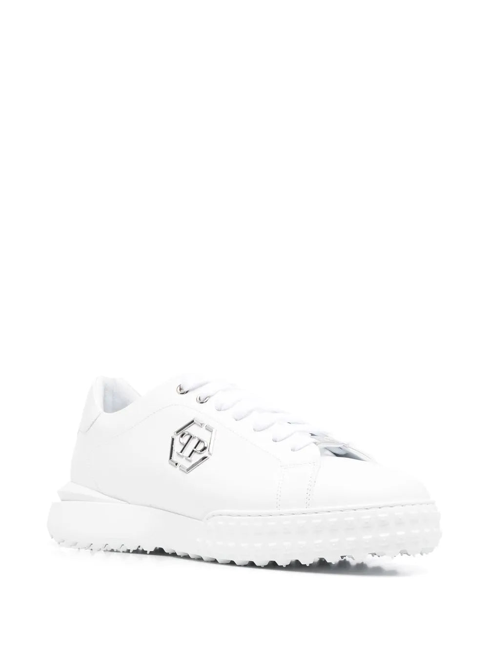 Philipp Plein Low-Top Leather Sneakers
