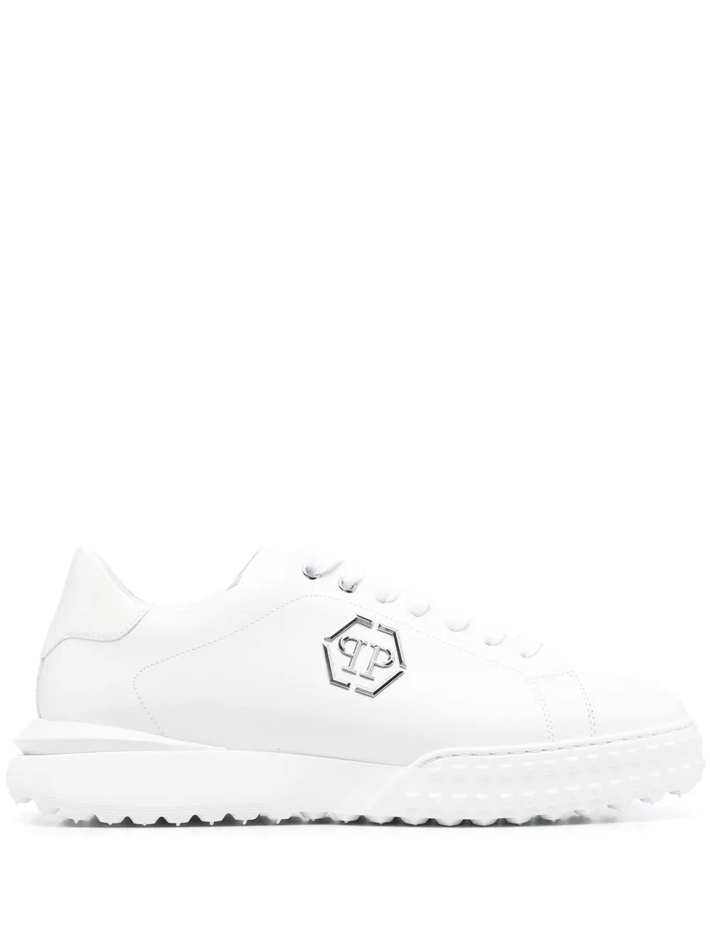 Philipp Plein Low-Top Leather Sneakers