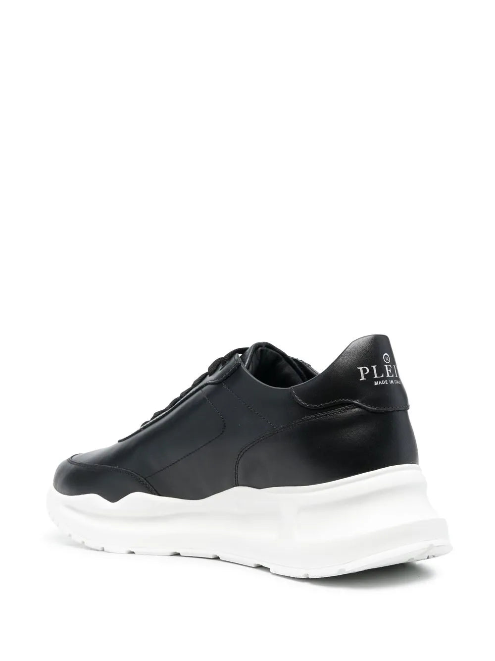 Philipp Plein Runner Leather Low-Top Sneakers