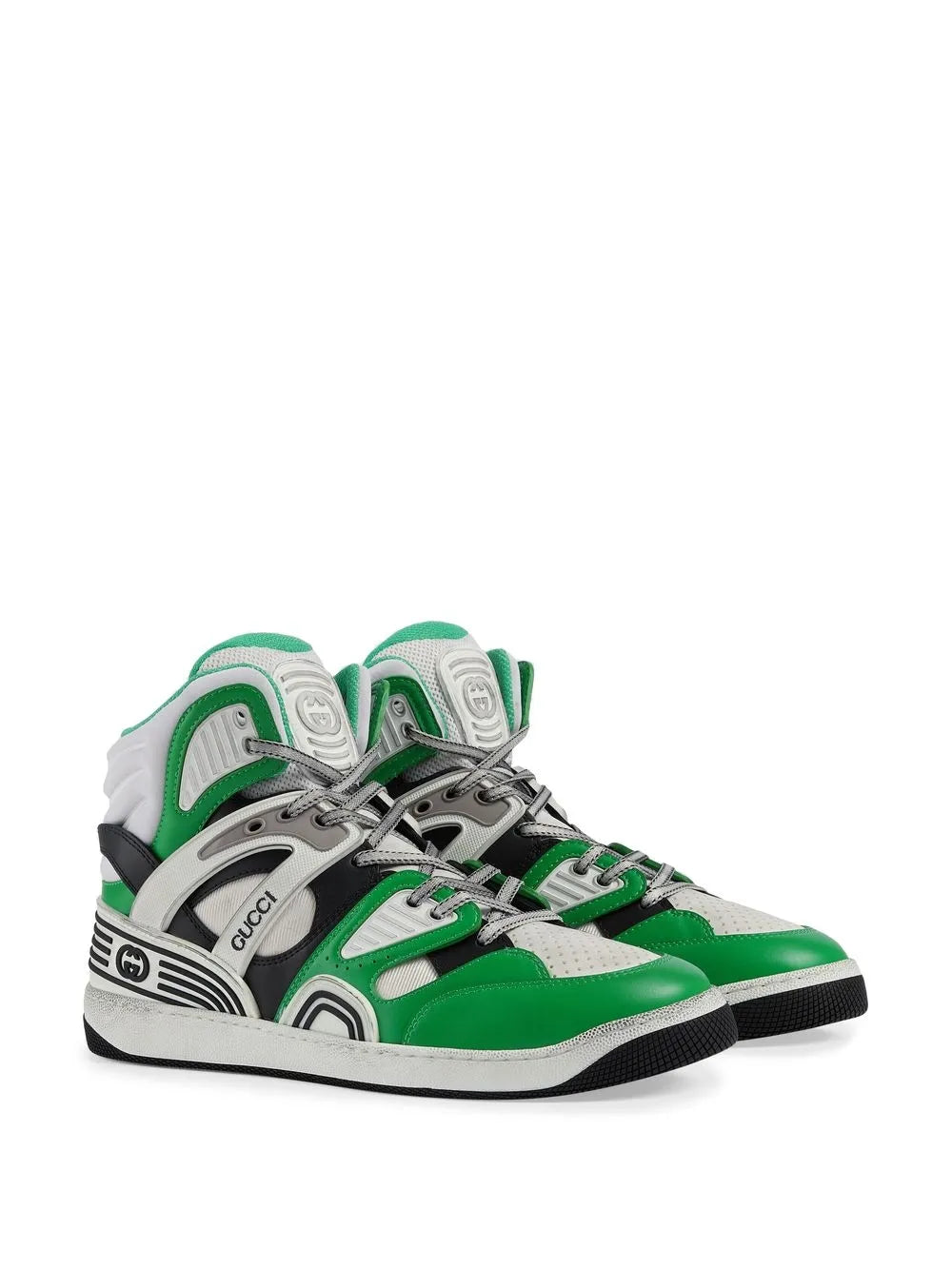 Gucci Basket High-Top Sneakers