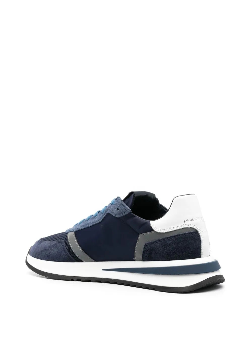 Philippe Model Paris Logo-Patch Panelled Sneakers