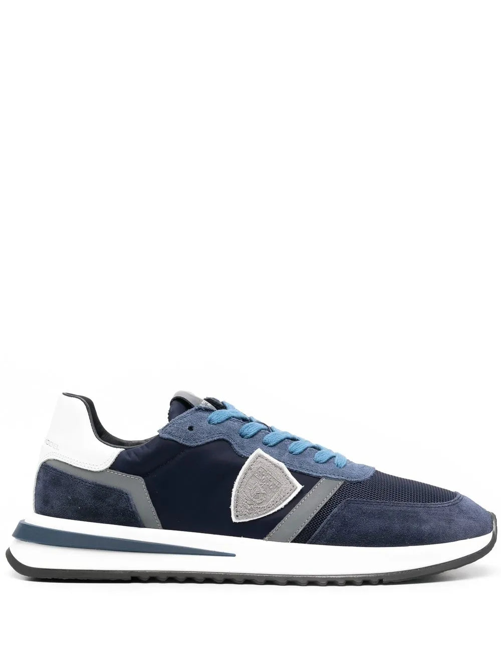 Philippe Model Paris Logo-Patch Panelled Sneakers