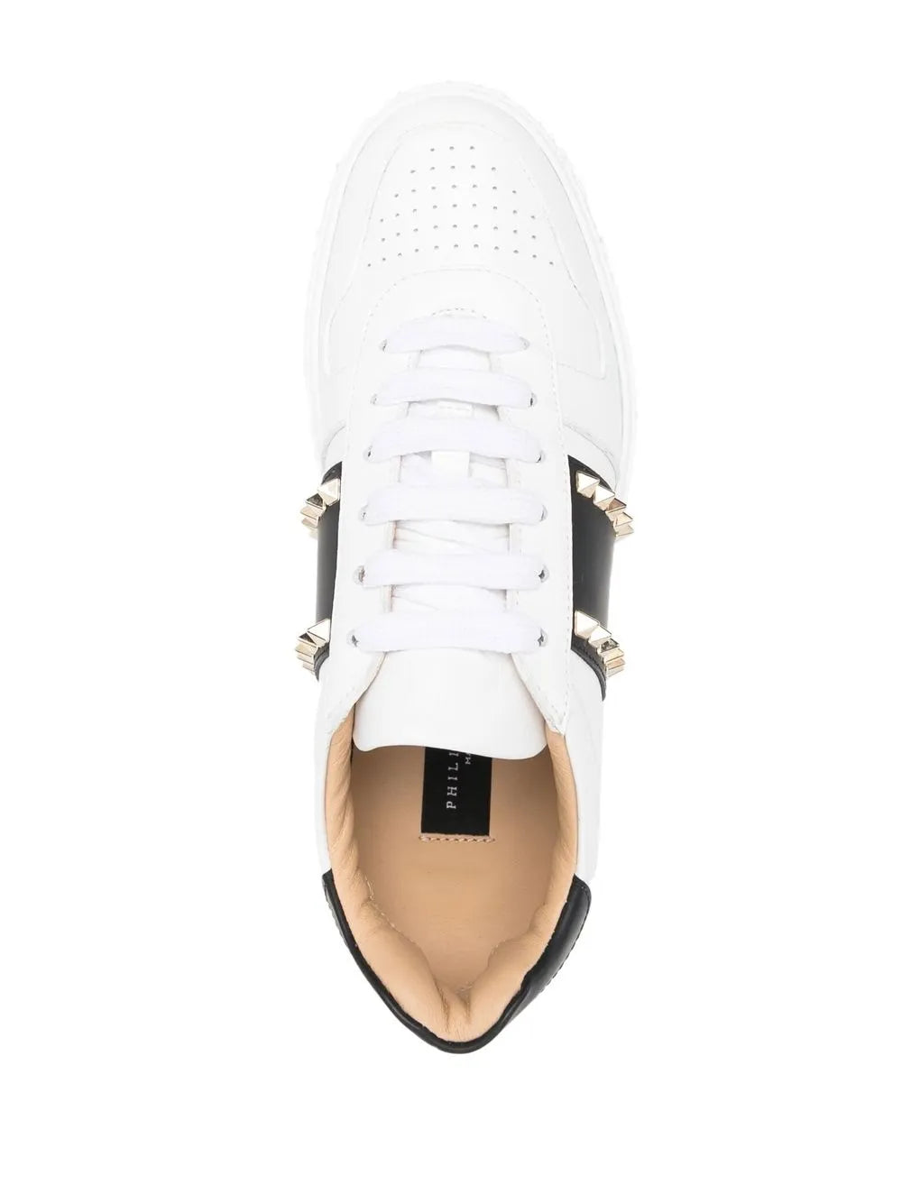 Philipp Plein Stud-Embellished Low-Top Sneakers