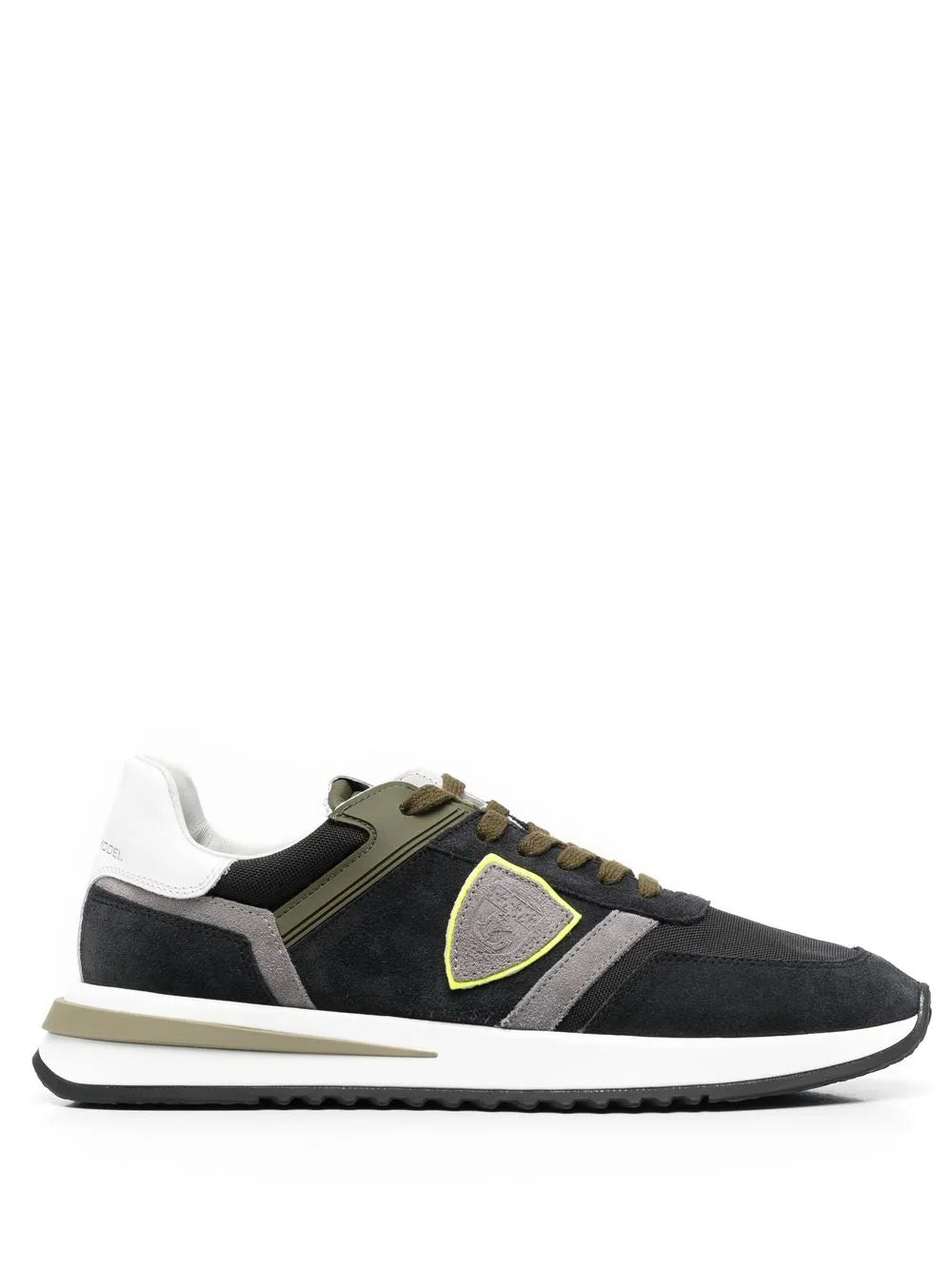 Philippe Model Paris Suede Panelled Sneakers