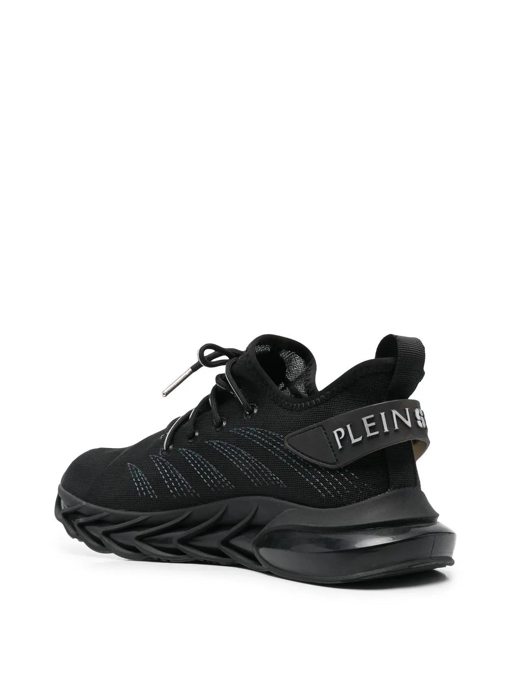 Plein Sport Panelled Lace-Up Sneakers