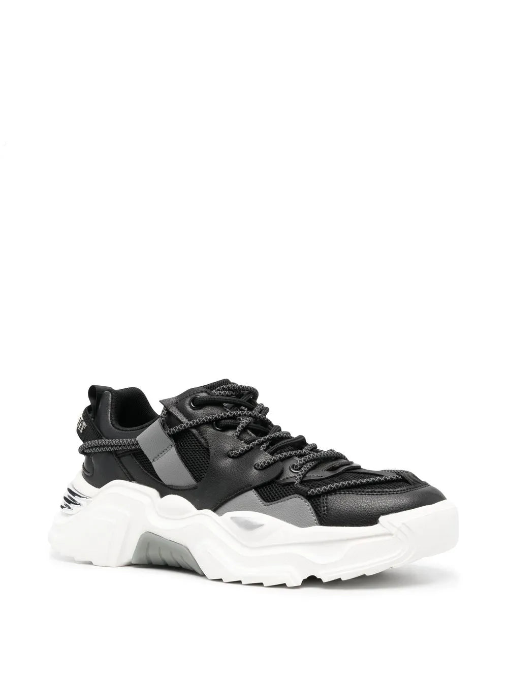 Plein Sport Runner Panelled Lace-Up Sneakers